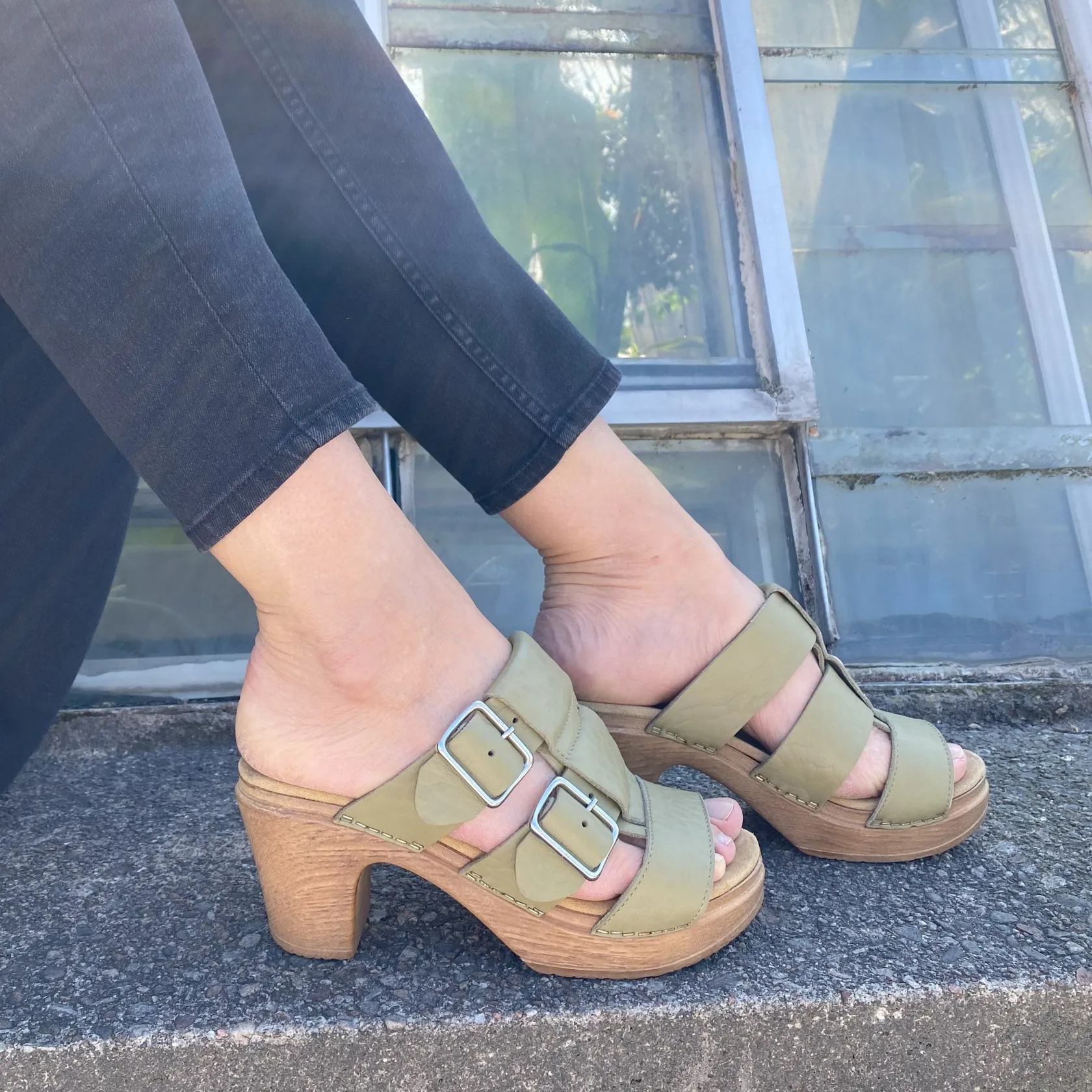 amelie_clog_green_3.webp Clearance Amelie Clog Sale/archive