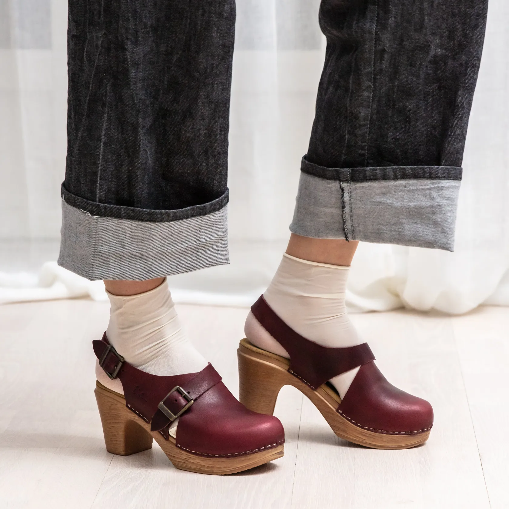 astrid_plum_2.webp Shop Astrid Plum High Heel Soft Clogs