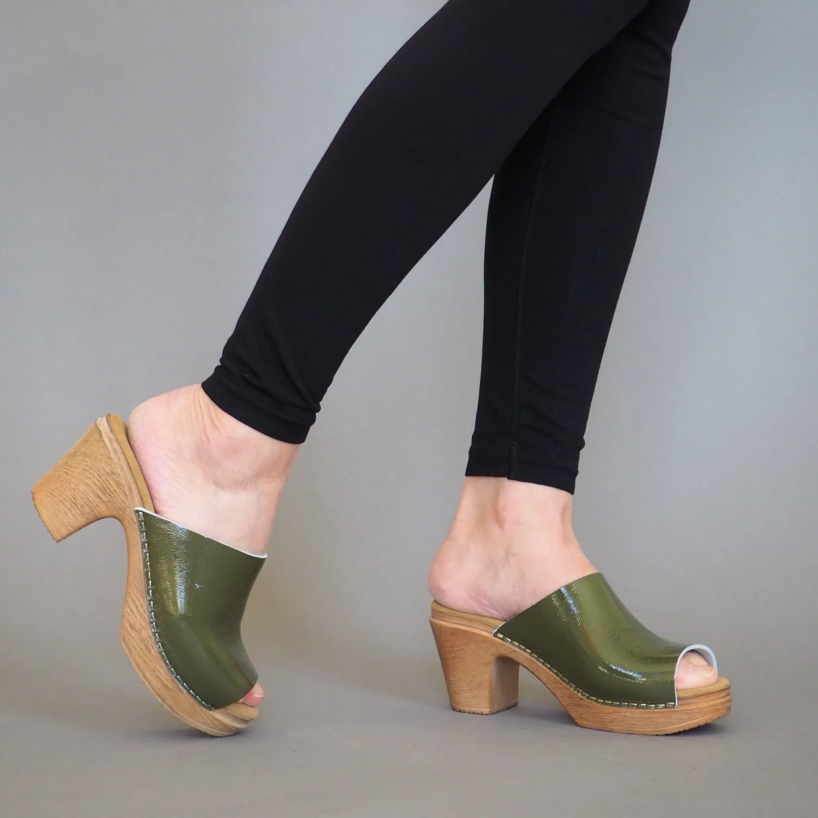 frida_clog_patent_green_2.webp Best Sale Frida Clog Patent Green Sale/archive