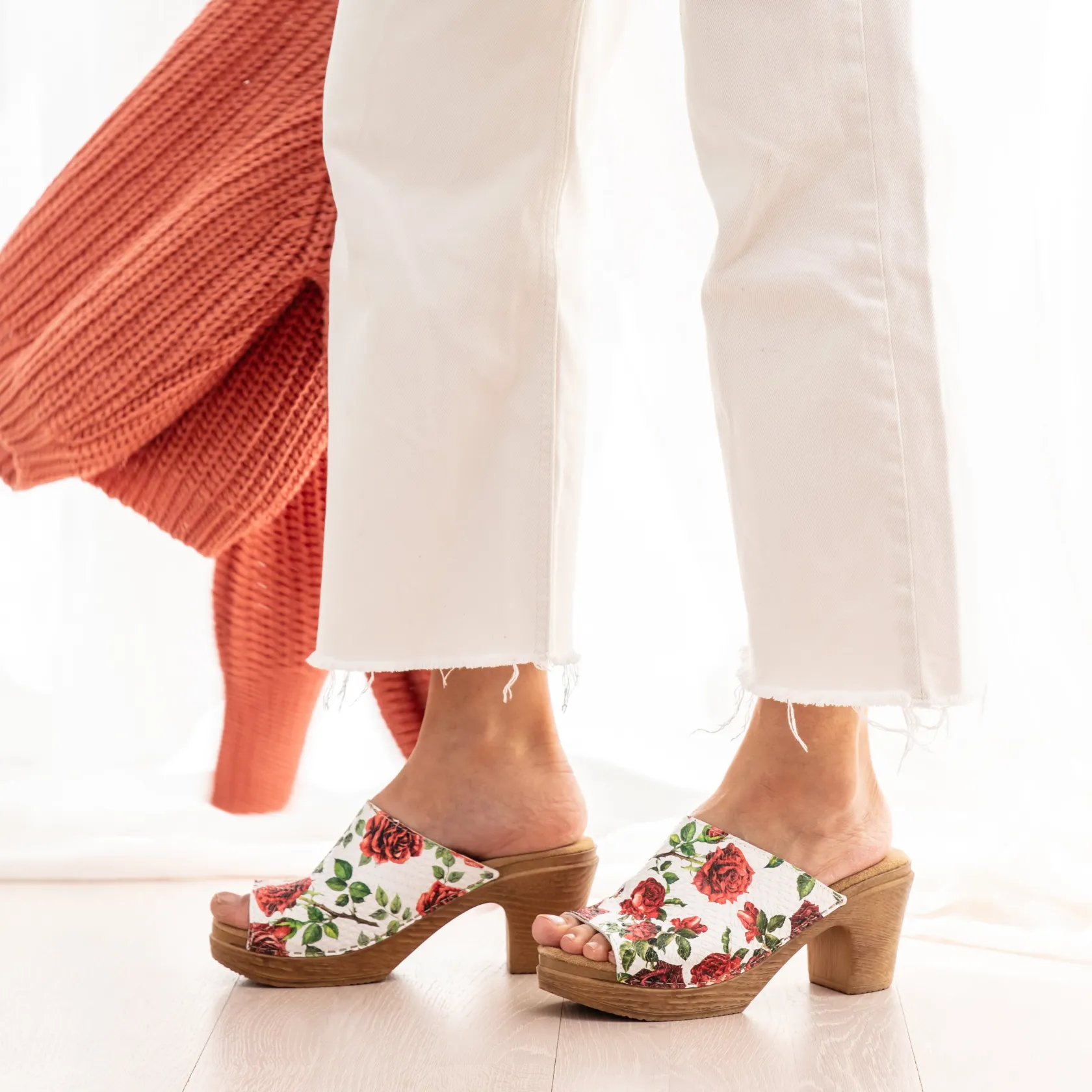 Flash Sale Frida Rose High Heel Soft Clogs