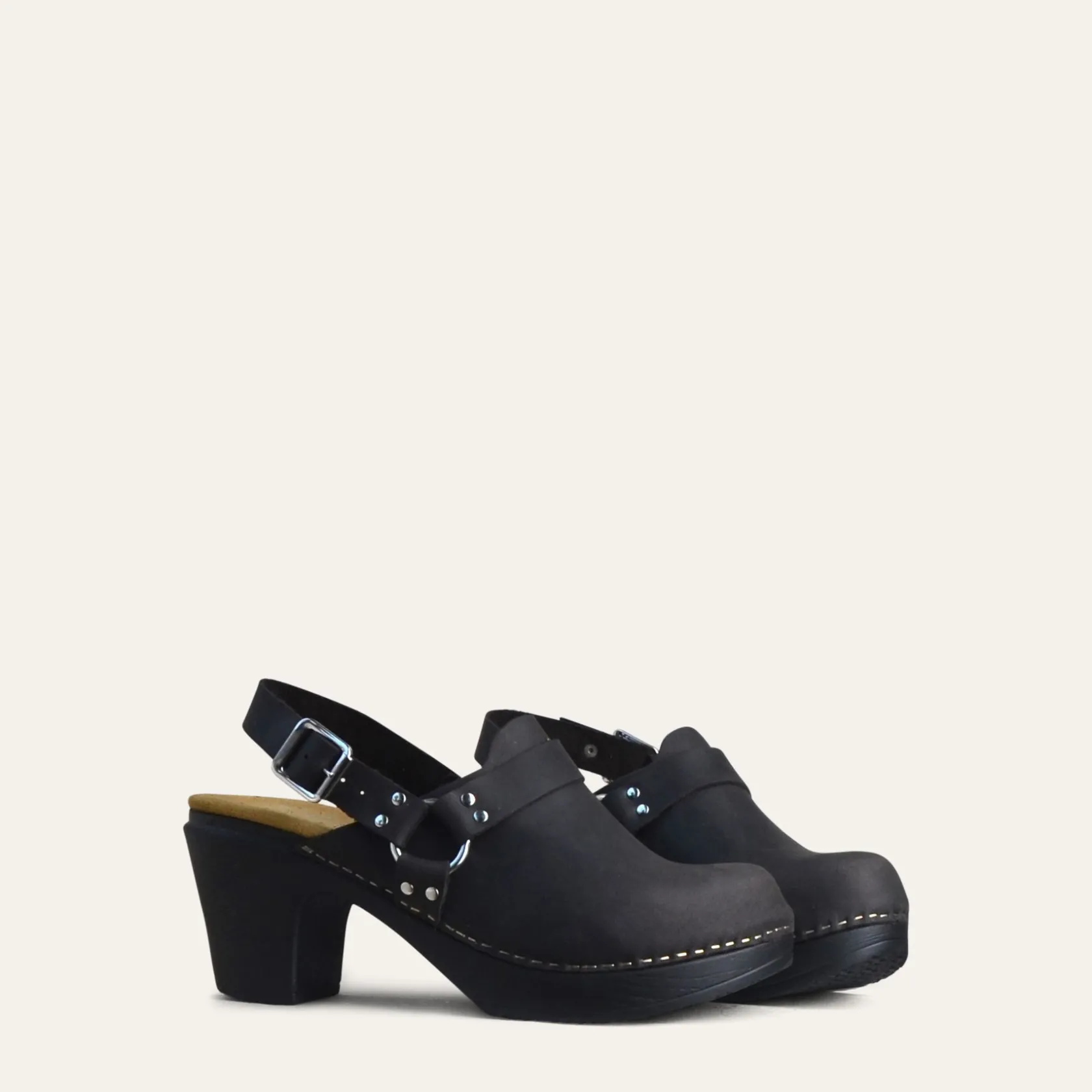 tindra_black_2.webp Flash Sale Tindra High Heel Soft Clogs