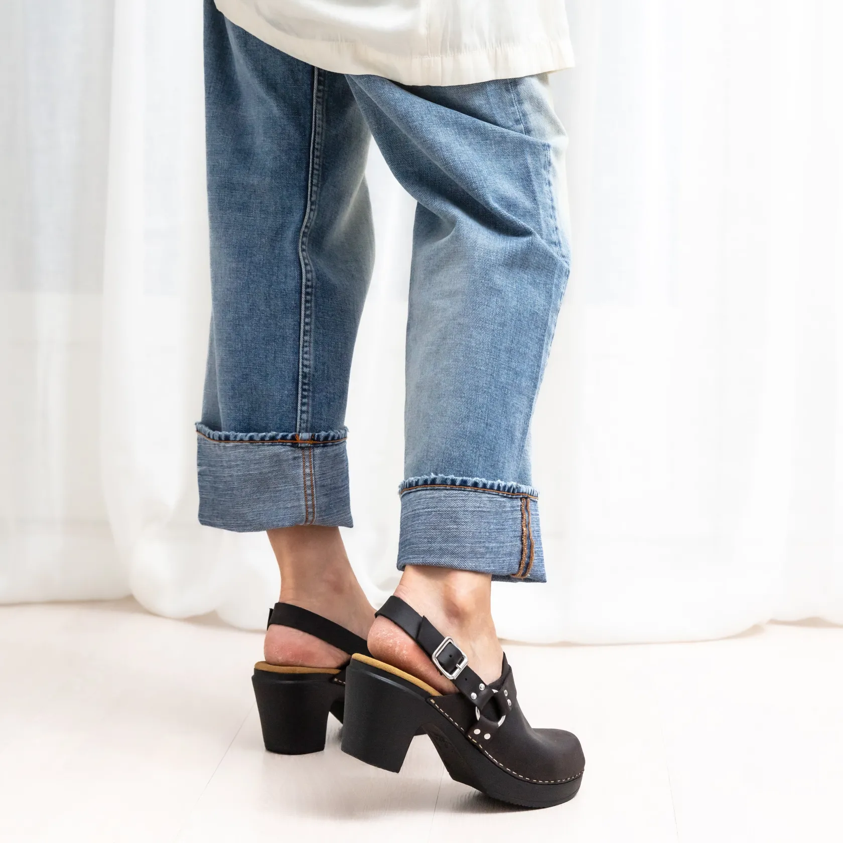 tindra_black_3.webp Flash Sale Tindra High Heel Soft Clogs